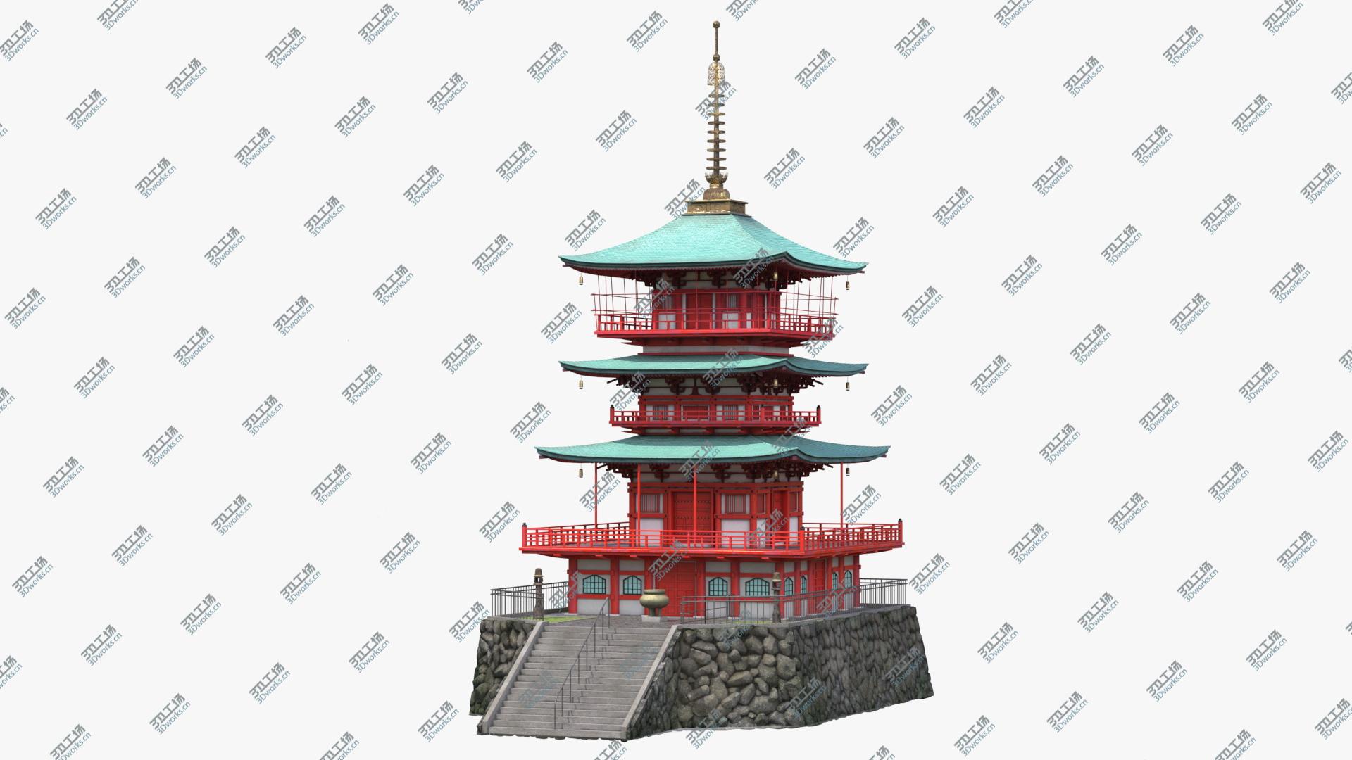 images/goods_img/20210319/3D Japanese Temple/1.jpg